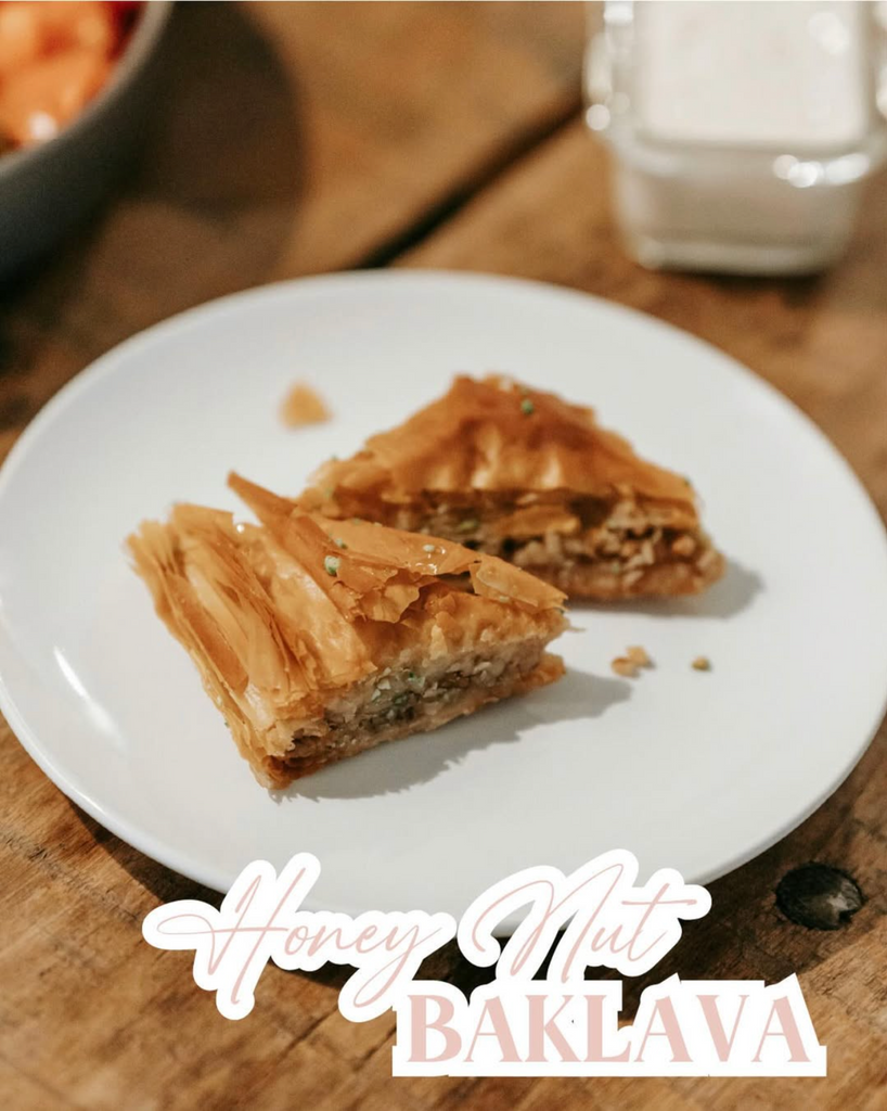 Homemade Honey Nut Baklava