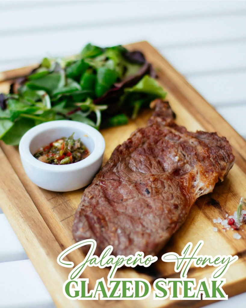Jalapeño Honey Glazed Steak