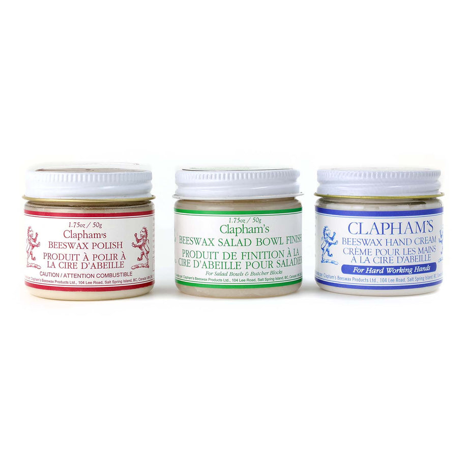 Three Pack Gift Box | Clapham's Beeswax Products